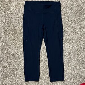 Lululemon Athletica Navy Capris